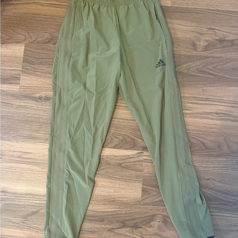 Adidas Olive Green Track Pants
